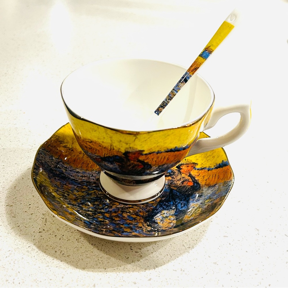 NEW Van Gogh Tea cup & saucer set The Sower